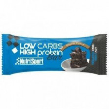 Caja Barritas Bajas en Carbohidratos Brownie 60 gr 16 Barritas Nutrisport