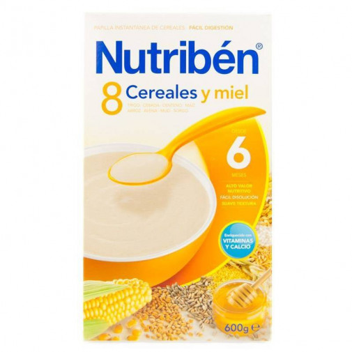 Nutriben 8 Cereales Miel 600 G.