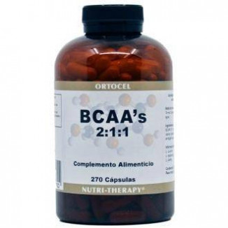 Bcaa 2:1:1 270 Cápsulas Ortocel Nutri-therapy