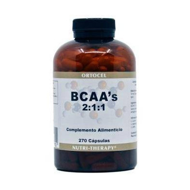 Bcaa 2:1:1 270 Cápsulas Ortocel Nutri-therapy