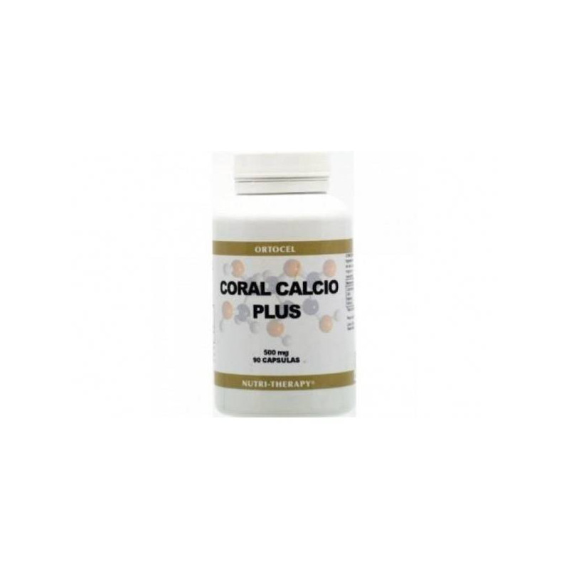 Coral Calcio Plus 90 Cápsulas Ortocel Nutri-therapy