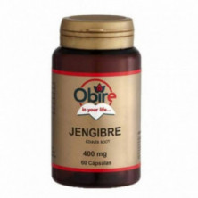 Jengibre 400 mg 60 Cápsulas Obire