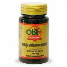 Mango Africano Complex 200 mg 100 Comprimidos Obire