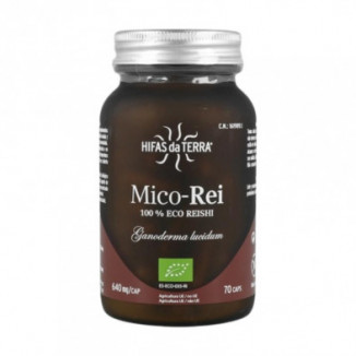 Mico Rei Extracto De Reishi 70 Cápsulas Hifas Da Terra