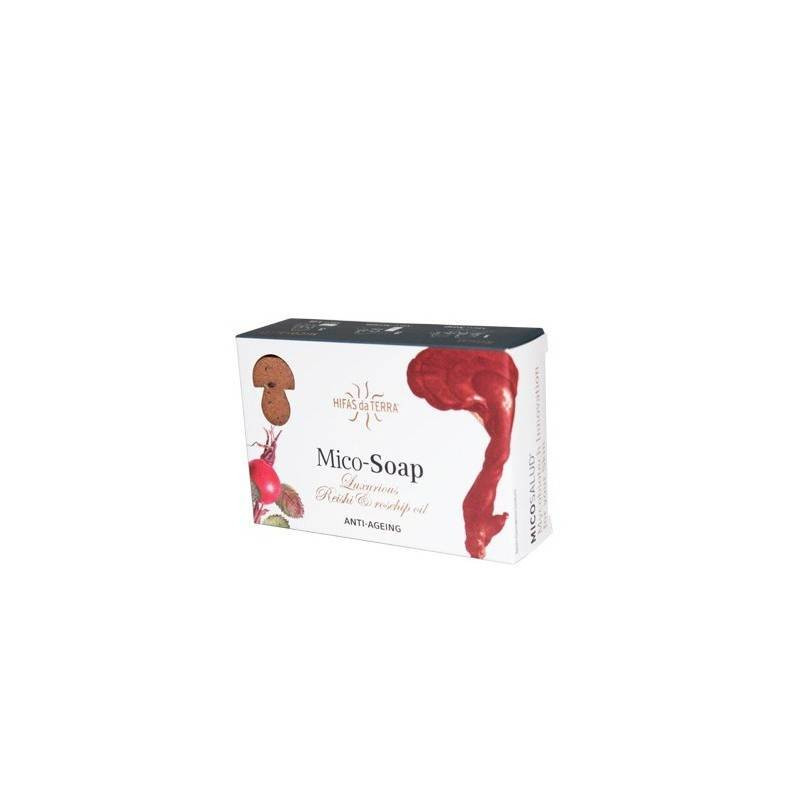 Mico-soap Reishi-rosa Mosqueta 150 gr Hifas Da Terra