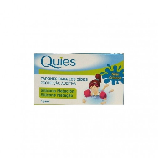 Tapones Para La Natacion De Silicona Infantil 6 Unidades Quies