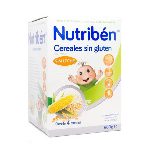 Nutriben Cereales Sin Gluten 600 Gramos