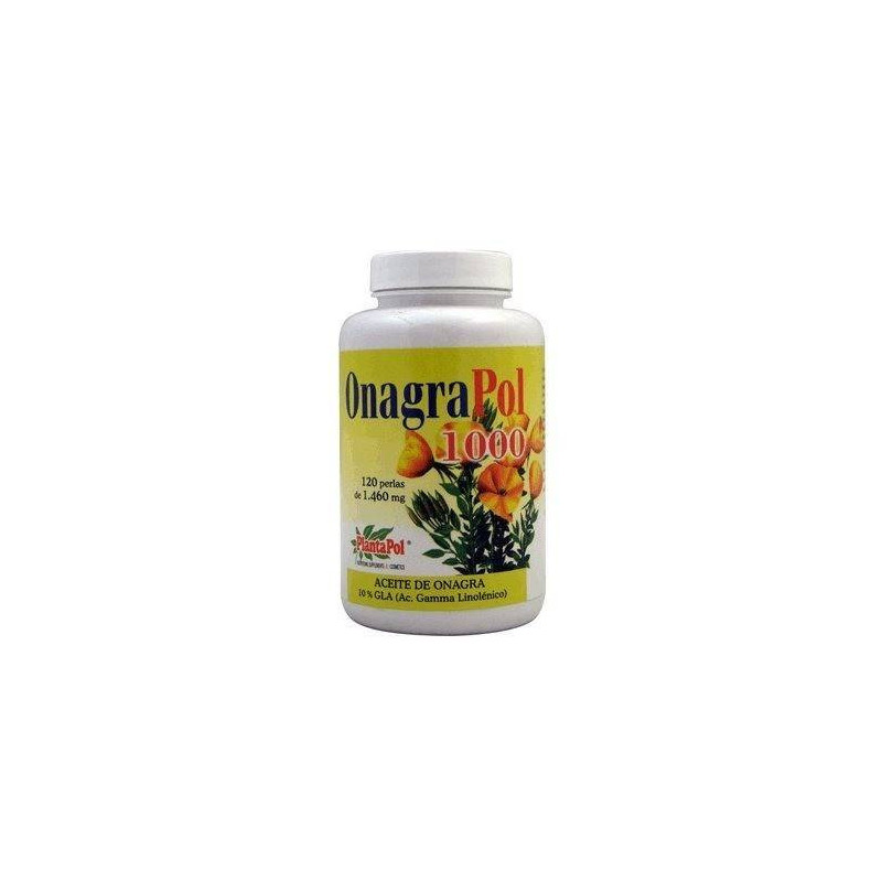 Onagrapol 1000 Aceite De Onagra 120 Perlas 1.460 mg Plantapol