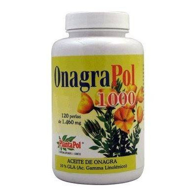 Onagrapol 1000 Aceite De Onagra 120 Perlas 1.460 mg Plantapol