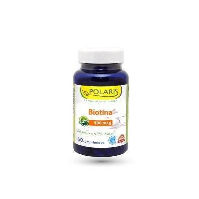 Biotina 400 Mcg 60 Comprimidos Polaris