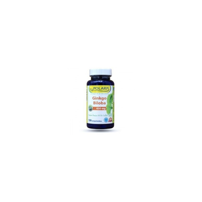 Ginkgo Biloba 450 mg 50 Comprimidos Polaris