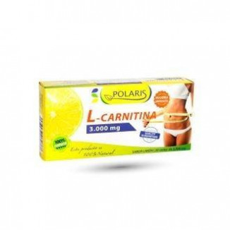 L-Carnitina Limon 3000 mg 20 Viales Polaris