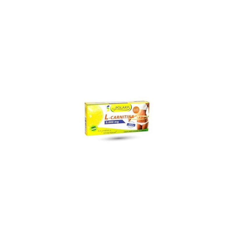 L-Carnitina Limon 3000 mg 20 Viales Polaris