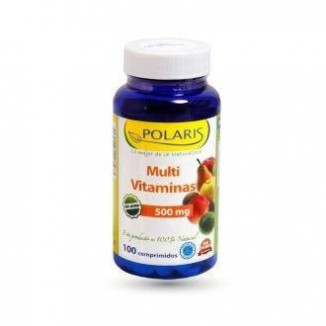 Multivitaminas 500 mg 100 Comprimidos Polaris