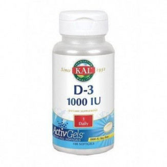 D3 1000 IU 100 Perlas Kal