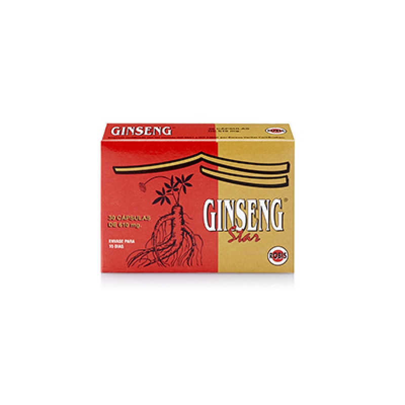 Ginseng Star 30 Cápsulas Robis