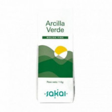 Arcilla Fina 1 Kg Verde Sakai