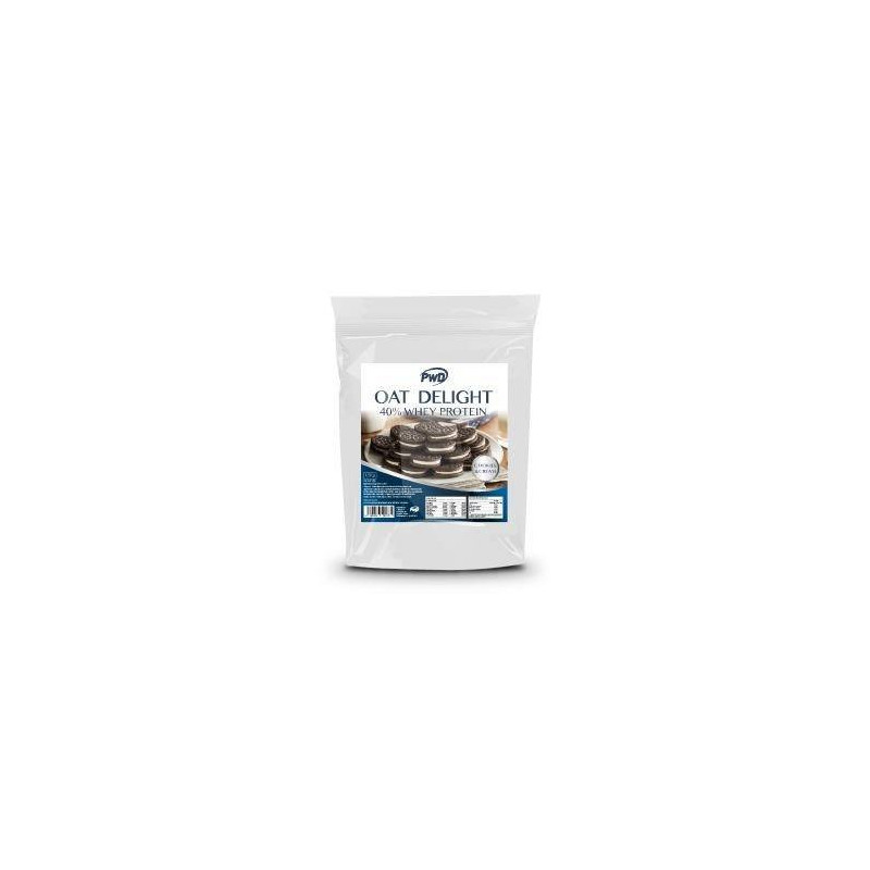 OAT Delight Whey Protein 40% Cookies - Cream 1,5 kg Pwd Nutrition