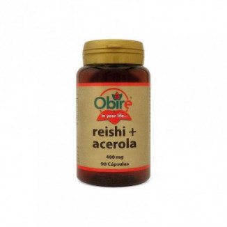 Reishi (Micelio&Acerola) 400 mg 90 Cápsulas Obire