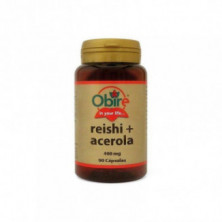 Reishi (Micelio&Acerola) 400 mg 90 Cápsulas Obire