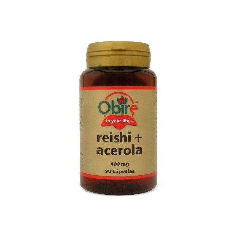 Reishi (Micelio&Acerola) 400 mg 90 Cápsulas Obire