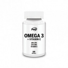 Omega 3 + Vitamina E 1000 mg 100 Cápsulas Pwd Nutrition