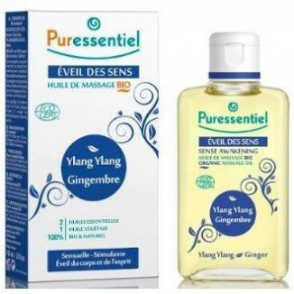 Aceite de Masaje Despertar Sentidos Eco 100 ml Puressentiel