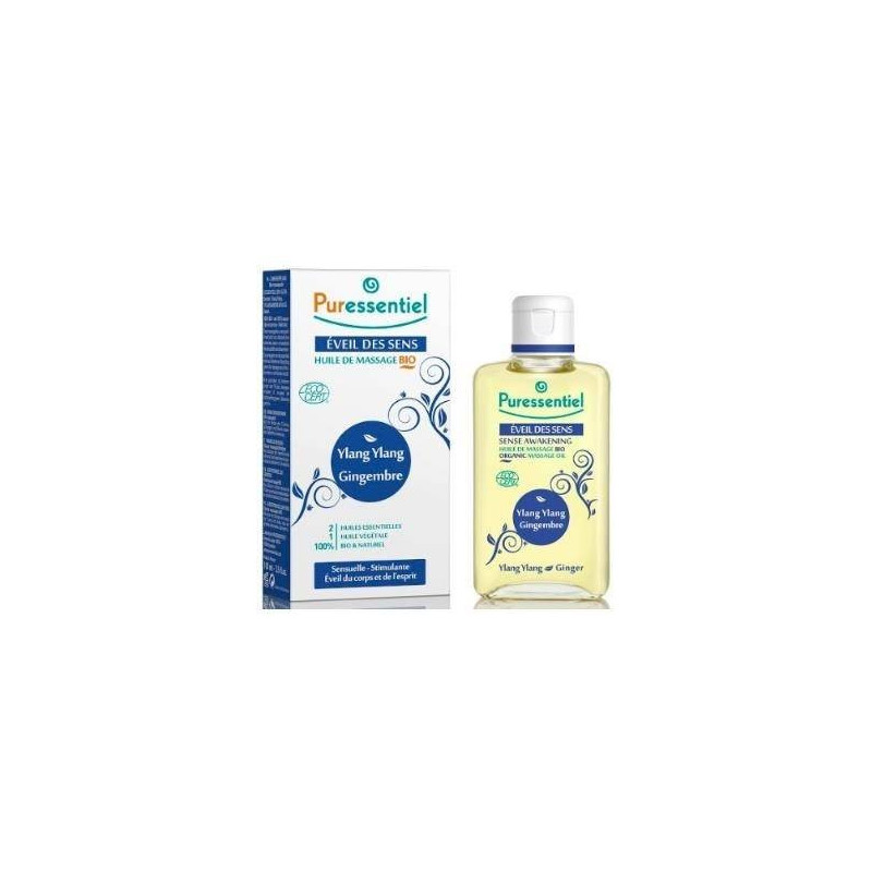 Aceite de Masaje Despertar Sentidos Eco 100 ml Puressentiel