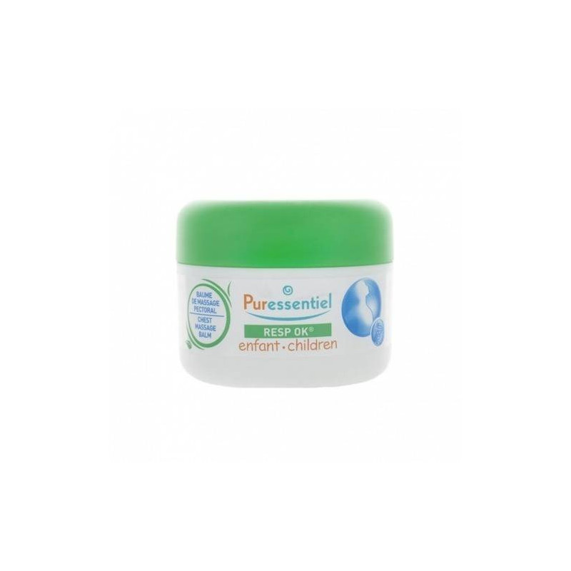 Bálsamo de Masaje Pectoral para Niños Resp Ok 60 ml Puressentiel