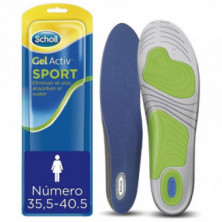 Dr Scholl Plantillas Gel Activ Sport Mujer Talla 35.5-40.5