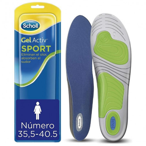 Dr Scholl Plantillas Gel Activ Sport Mujer Talla 35.5 40.5