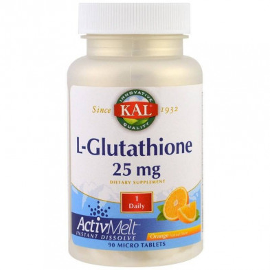 L-Glutation 25 mg 90 Comprimidos Sublinguales Kal