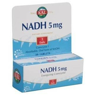 NADH 5 mg Enada 30 Comprimidos Kal