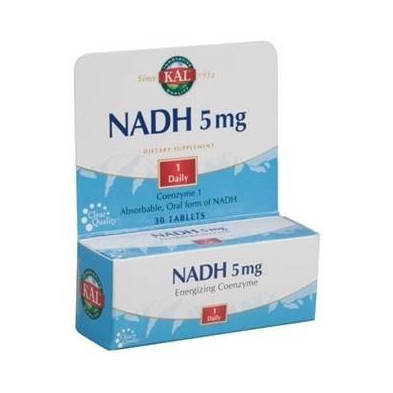 NADH 5 mg Enada 30 Comprimidos Kal