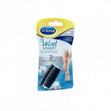 Dr Scholl 2 Recambios (Durezas Persistentes + Acabado Suave) Velvet Smooth Diamond Crystals