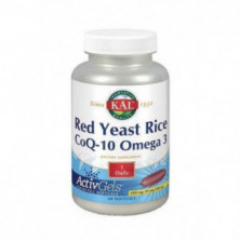 Arroz Rojo Q10 Omega 3 60 Perlas Kal