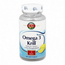 Krill Omega 3 500 mg 60 Perlas Kal