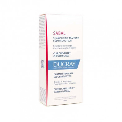 Ducray Sabal Champú Tratante Seborregulador 125ml