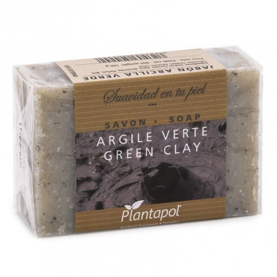 Jabon Natural Arcilla Verde 100 gr Plantapol