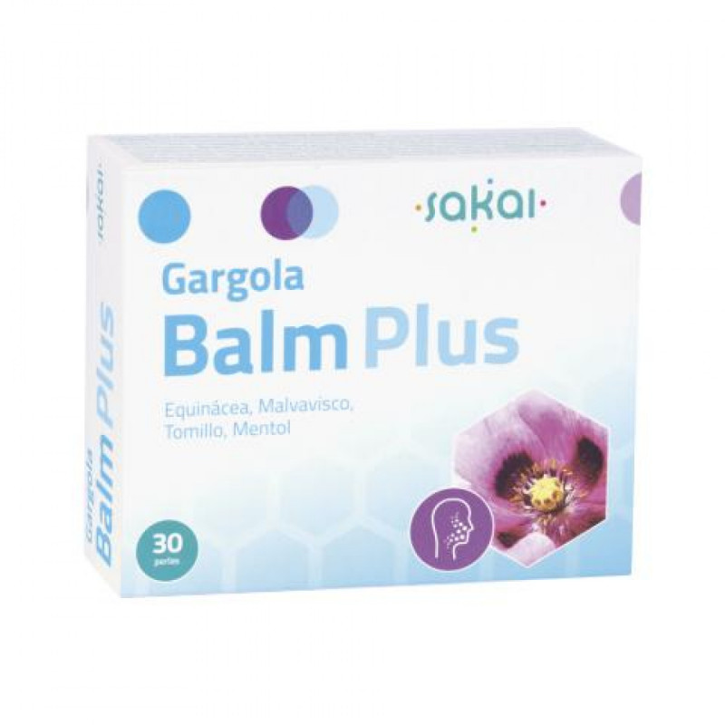 Gargola Balm Plus 30 Comprimidos Masticables Sakai