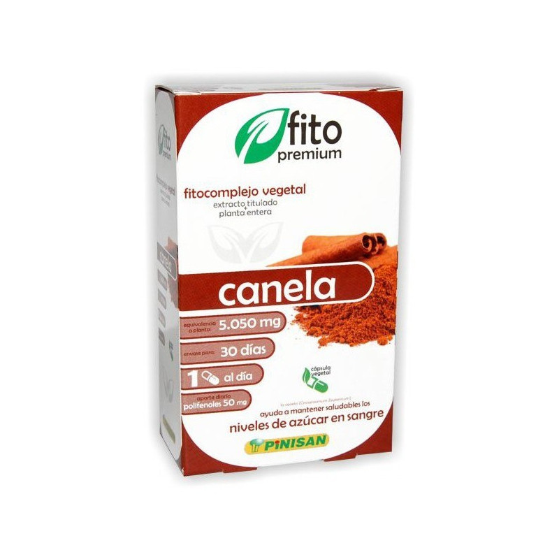 Fito Premium Canela 30 Cápsulas Pinisan