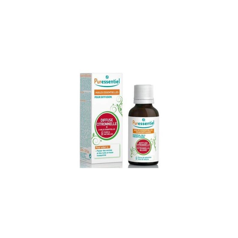 Difusor Anti-Pic Sinergia con Aceites Esenciales 30 ml Puressentiel