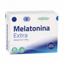 Melatonina Extra (1,9 mg) 60 Comprimidos Masticables Sakai