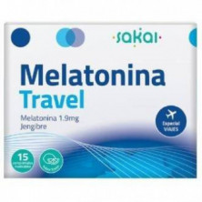 Melatonina Travel 15 Comprimidos Sakai