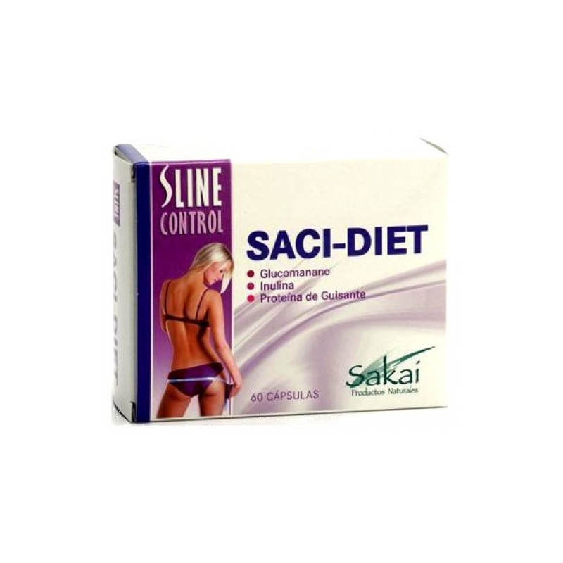 Sline Control Saci-Diet 60 Cápsulas Sakai