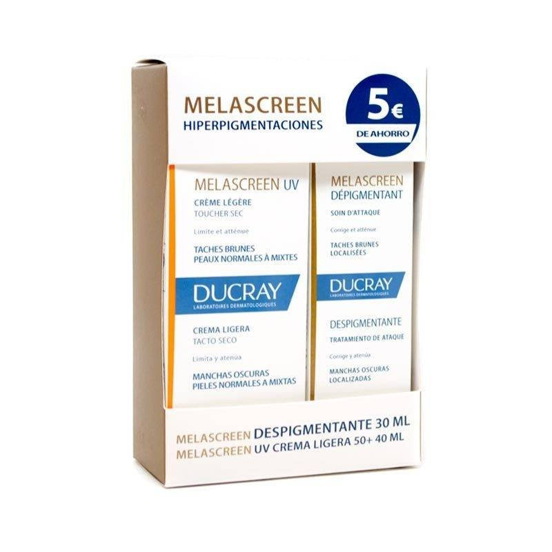 Ducray Melascreen Despigmentante 30ml + Melascreen UV Crema Ligera SPF 50 40ml