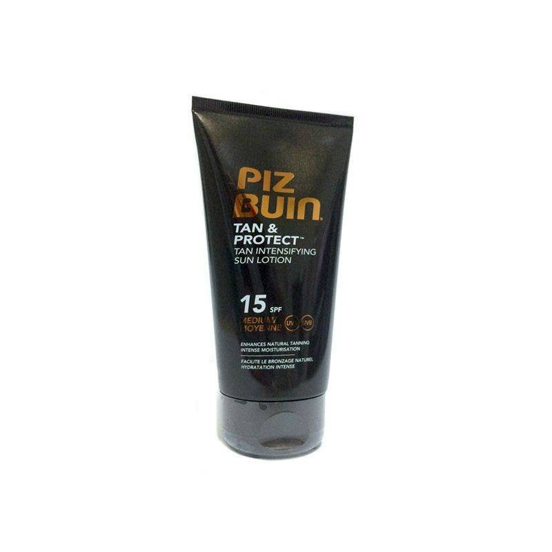 Piz Buin Tan & Protect Loción Solar Intensificadora del Bronceado SPF15 150ml