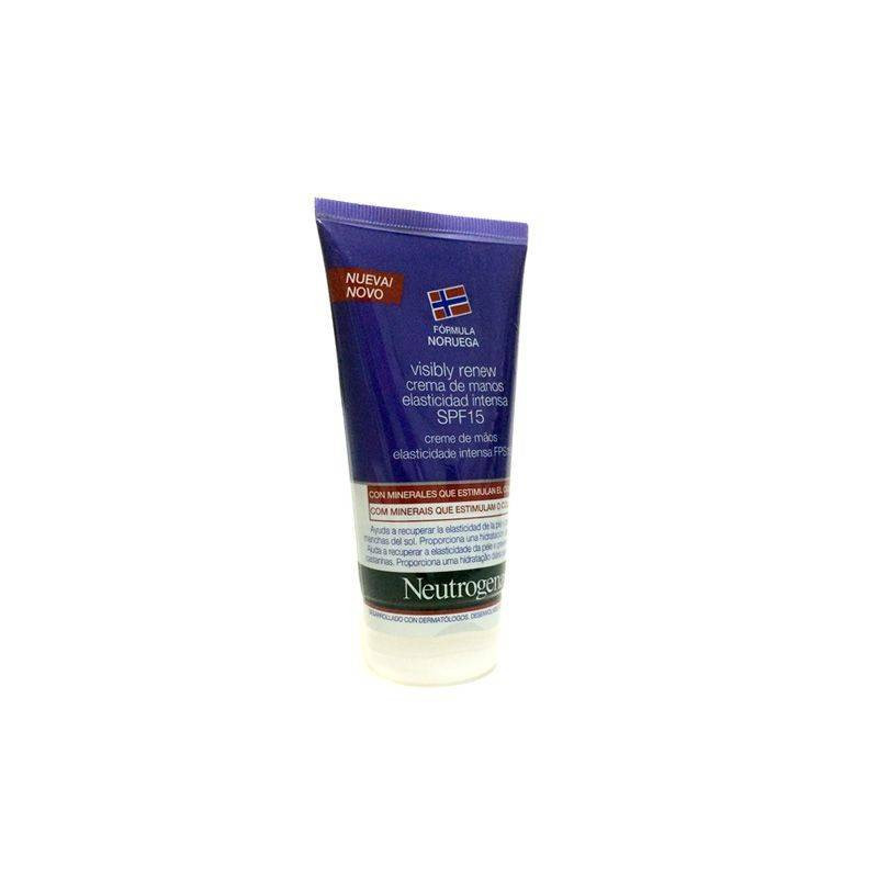 Neutrógena Visibly Renew Crema de Manos Elasticidad Intensa SPF15 75ml