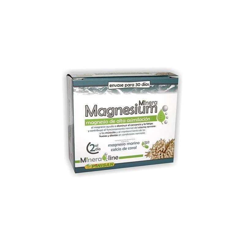 Mineraline Magnesium 60 Capsulas Pinisan