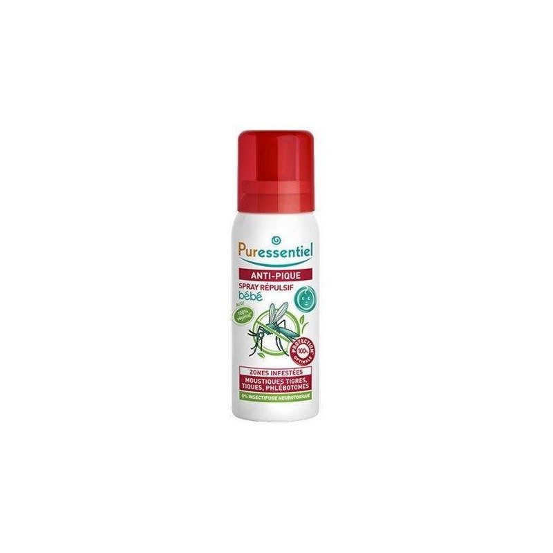 Spray Repulsivo Y Calmante Antimosquitos 75 ml Puressentiel